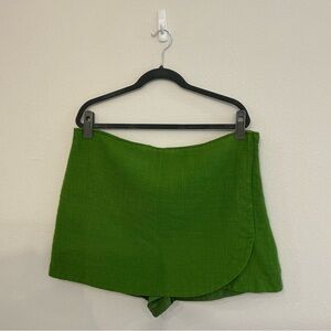 Abercrombie & Fitch Green Mini Skirt